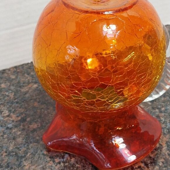 Vintage Blenko Amberina Pitcher - Picture 4 of 7